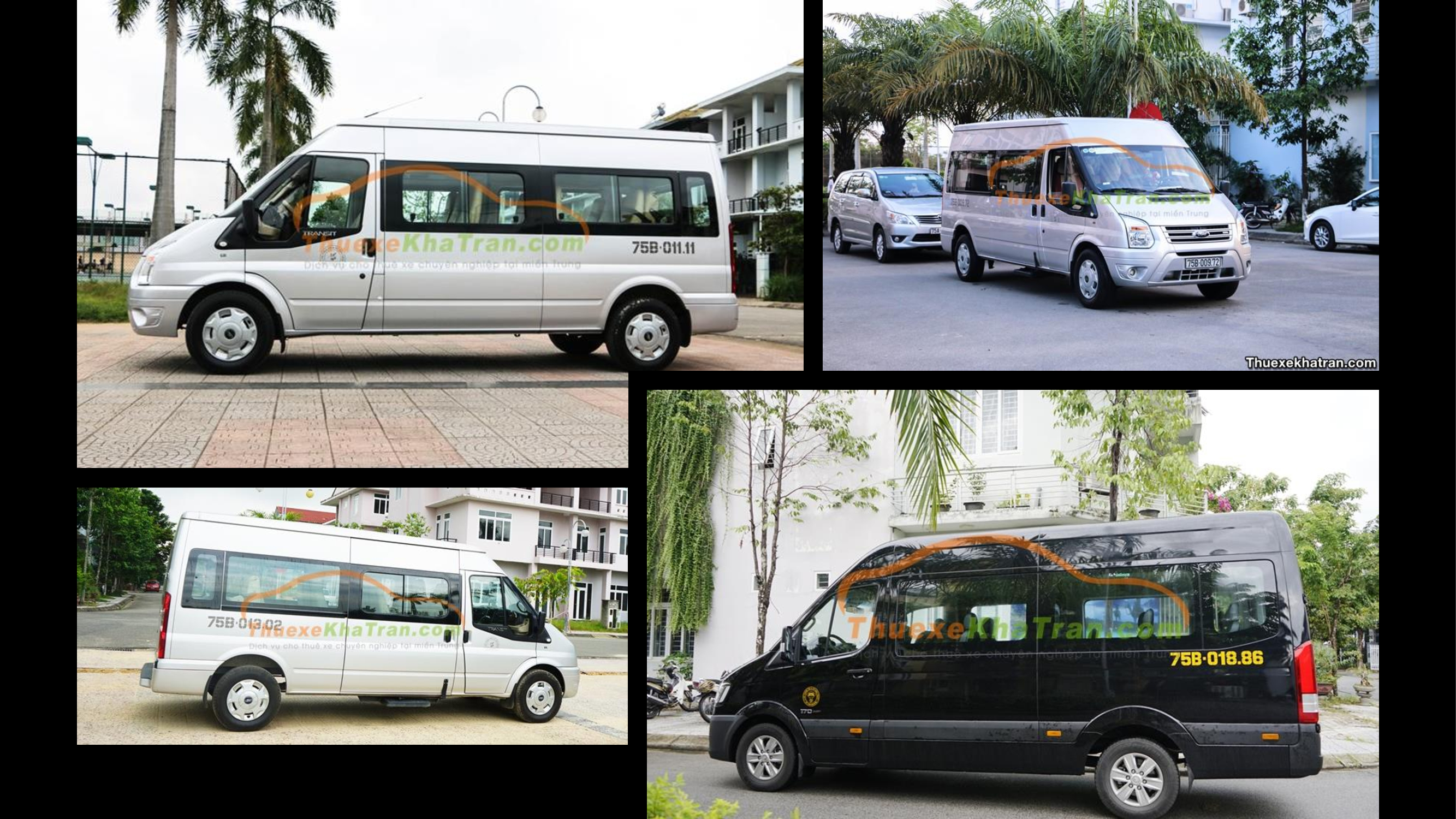 thuê xe 16 chỗ Quảng Bình