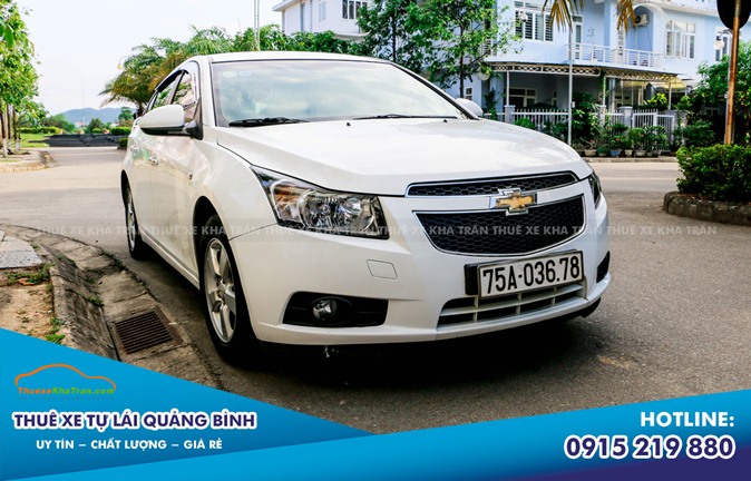 thuê xe tự lái quảng bình với dòng xe CHERVROLET-CRUZE