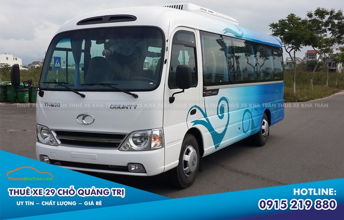 thuê xe Đông Hà Quảng Trị Thaco County